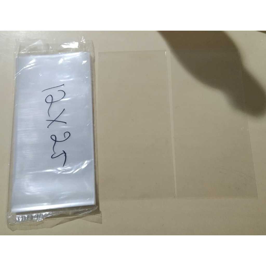 

Plastik Opp Plastik Kaca Bening/ Plastik Undangan, Souvenir Ukuran 12x25cm Jual PerPcs
