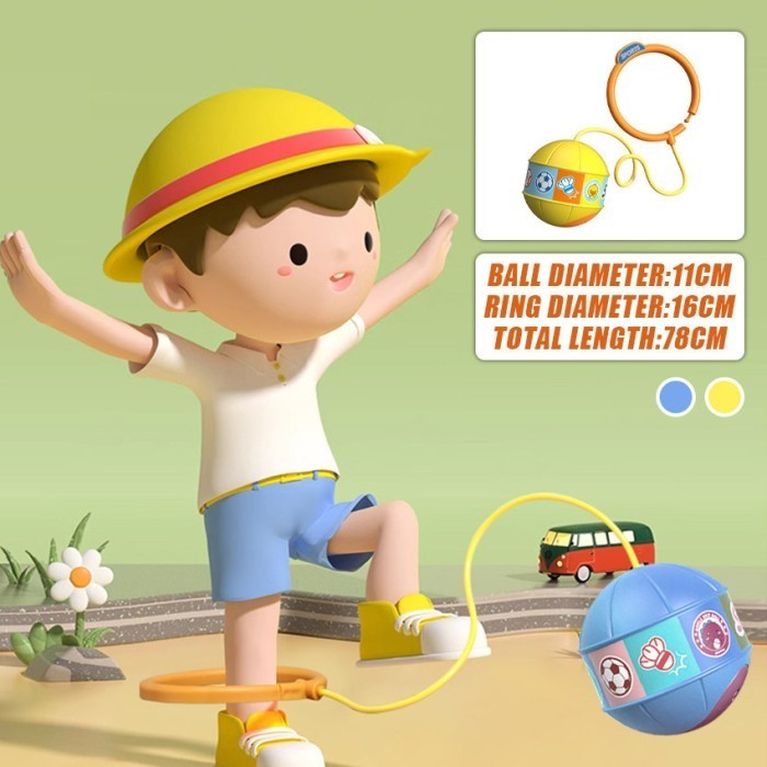 Mainan Seru Untuk Anak Hula Hoop Kaki/Mainan Hulahop Yoyo Kaki Led