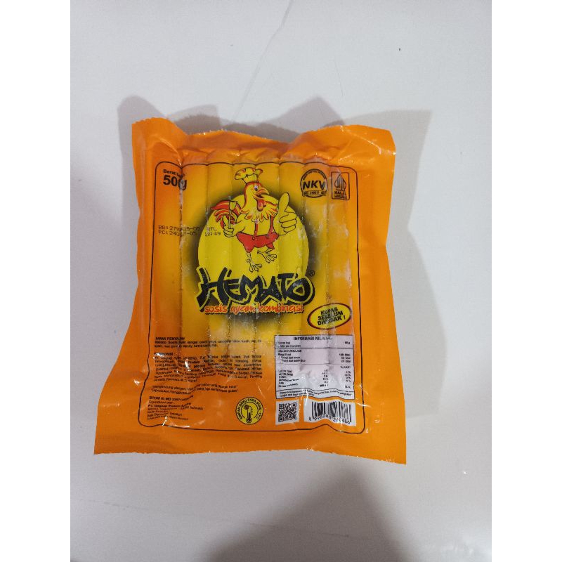 

Hemato Sosis Ayam 15pcs 500g