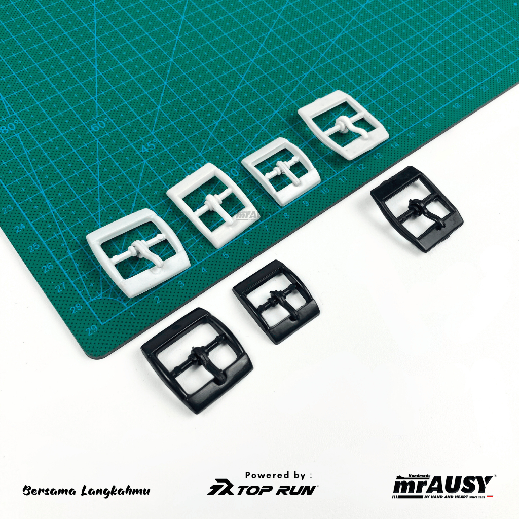 Gesper Plastik Persegi Sandal Wanita Birken mrAUSY Pengait Plastik