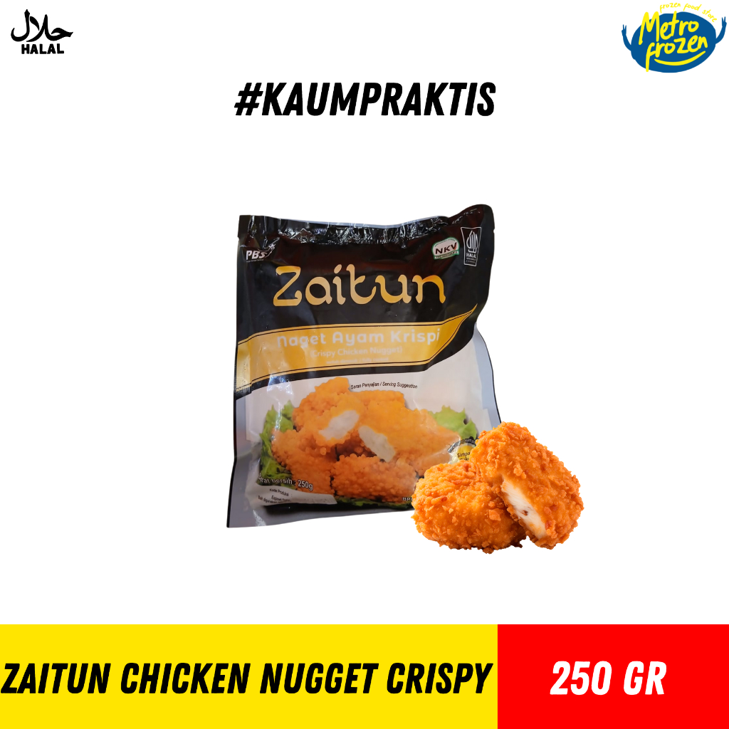 

ZAITUN Chicken Nugget Crispy 250gr