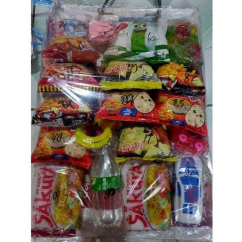 

Lotrean Jajanan Anak2 seru set berhadiah isi 95pcs