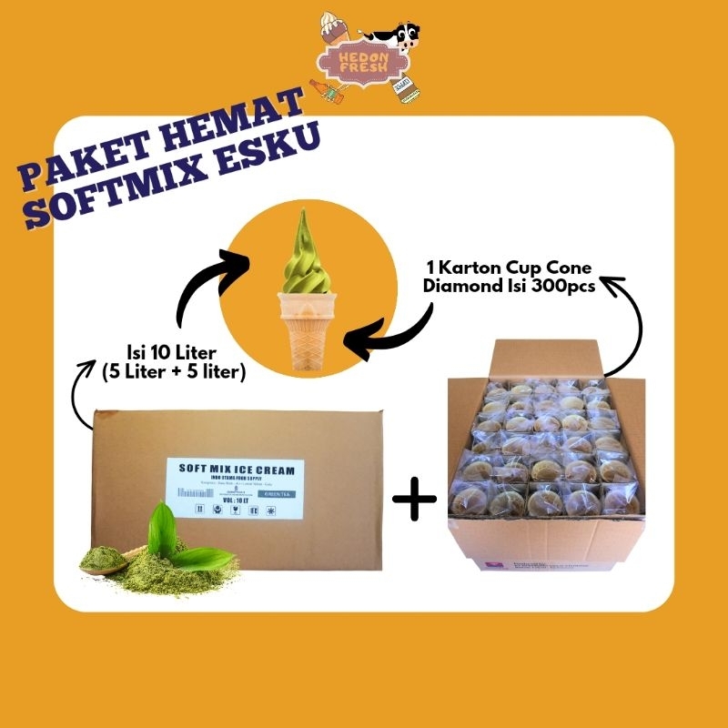 

Paket Hemat Softmix Esku Green Tea