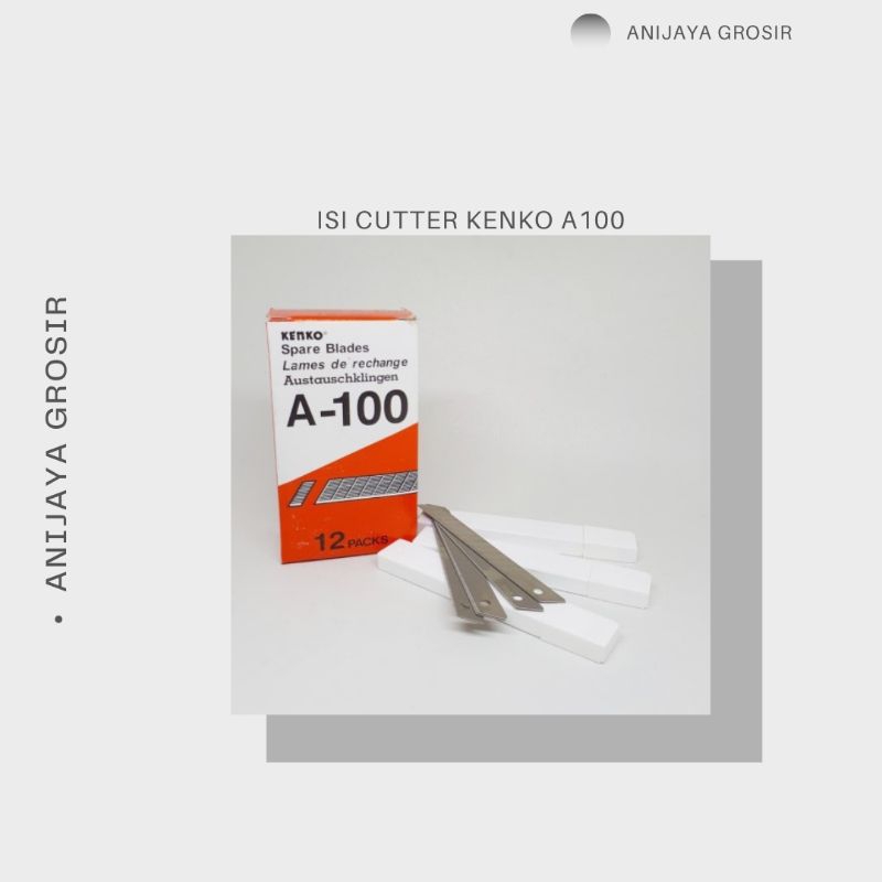 

ISI CUTTER KENKO KECIL A-100 1PCS ISI 5