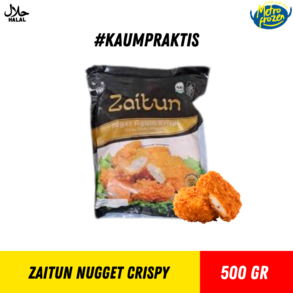 

Zaitun Nugget Crispy 500gr