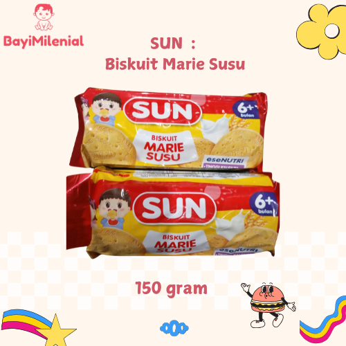 Sun Biskuit Marie Susu