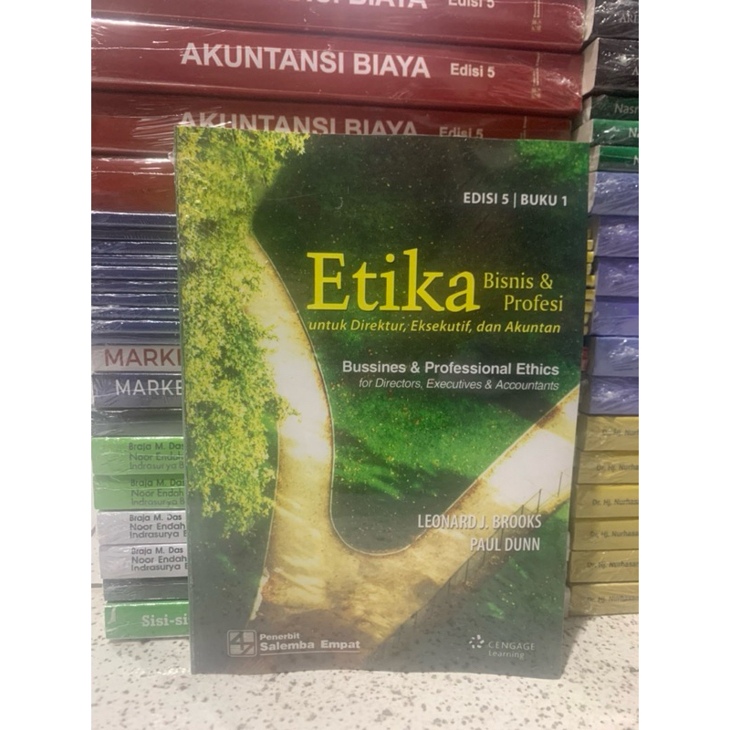Etika Bisnis dan Profesi edisi 5 jilid 1 Leonard j.brooks