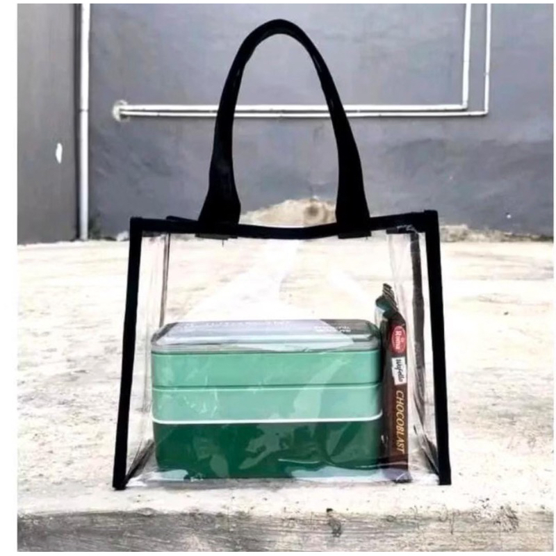 

TAS MIKA TRANSPARAN TAS ULTAH / TAS SOUVENIR / TAS HAJATAN /TAS HAMPERS