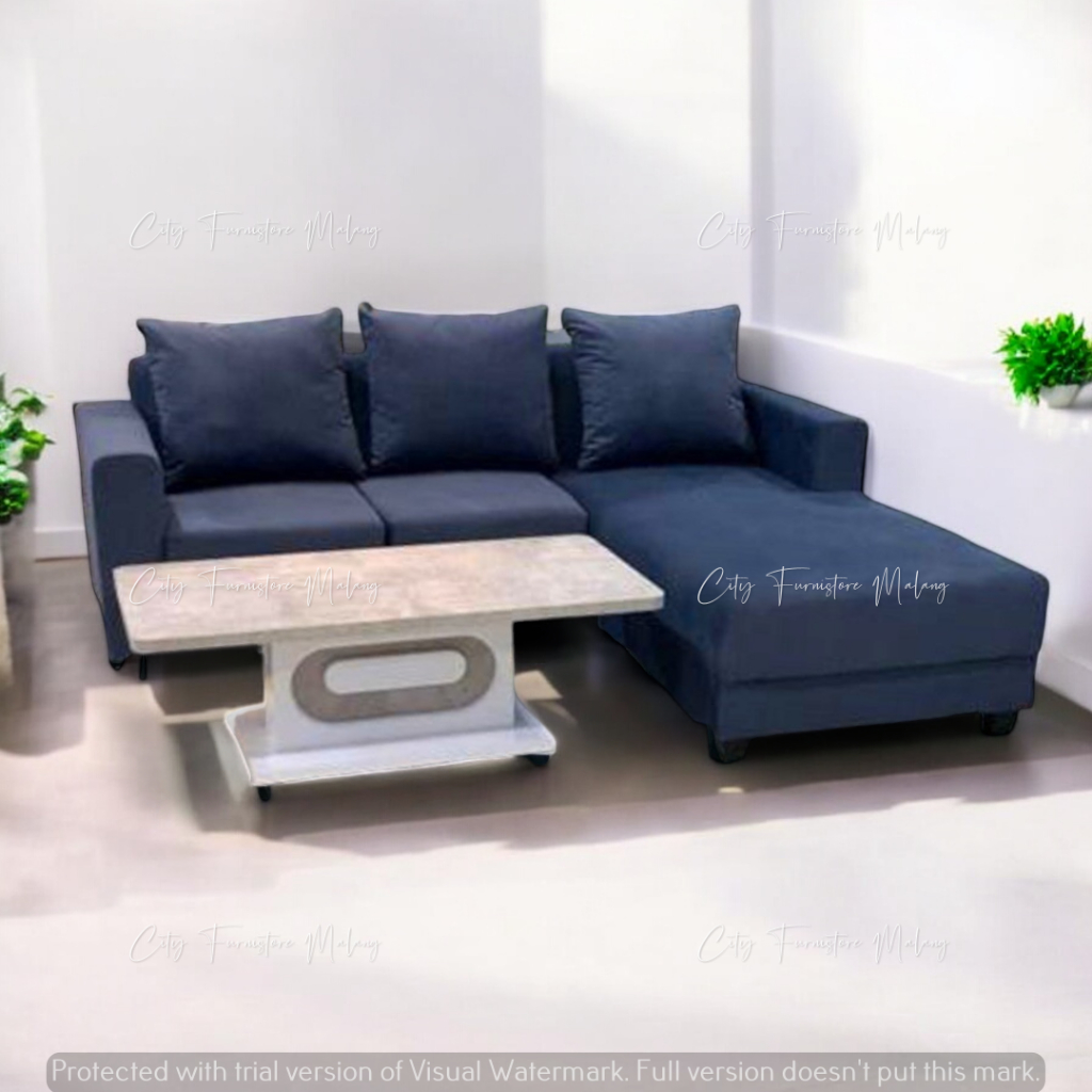 SOFA L SANTAI RUANG TAMU MINIMALIS MURAH PROMO MALANG (malang & sekitarnya)
