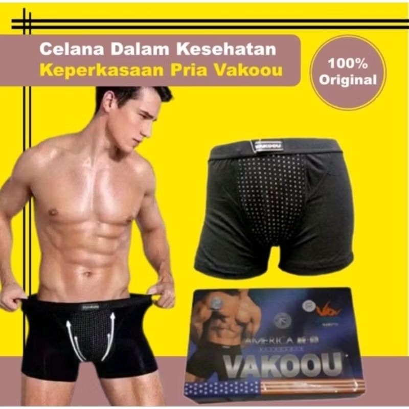 CELANA VAKOOU ORIGINAL CELANA DALAM KESEHATAN PRIA VAKOOU ASLI