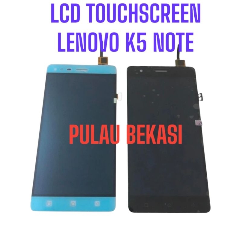 LCD TOUCHSCREEN LENOVO K5 NOTE - LCD TS LENOVO K-5 NOTE FULLSET ORIGINAL OEM
