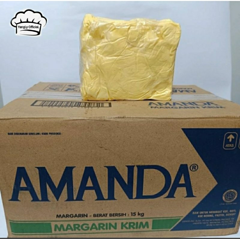 AMANDA MARGARIN Repack 250gr / Margarin Serbaguna