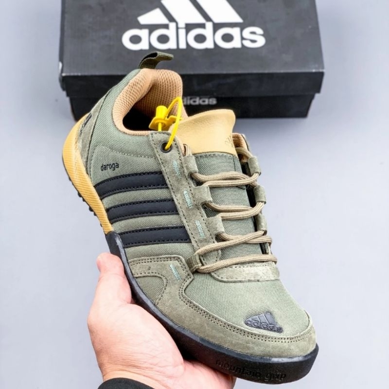 Sepatu Adidas Daroga Plus Canvas Green Army High Quality