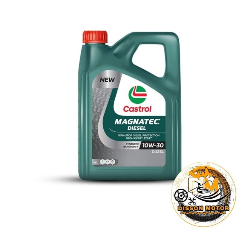 Castrol Magnatec Diesel 10W-30 1Liter 4Liter Oli Mesin Castrol Magnatec Diesel | Oli Mesin Solar