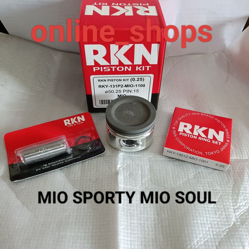 Paket piston kit mio sporty mio soul 5LW NPP seher oversize os std 25 50 75 100