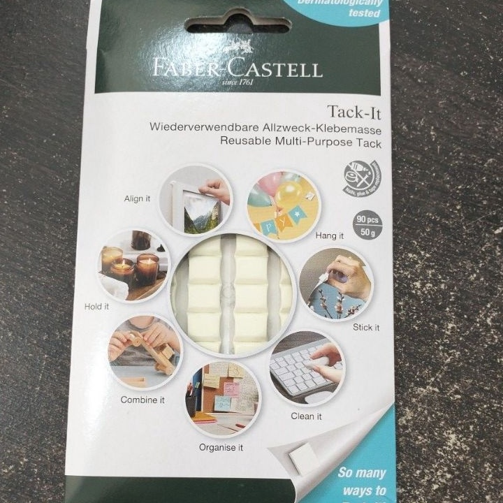 

HJ6 Lem Serbaguna Faber Castel TackIt 9pcs