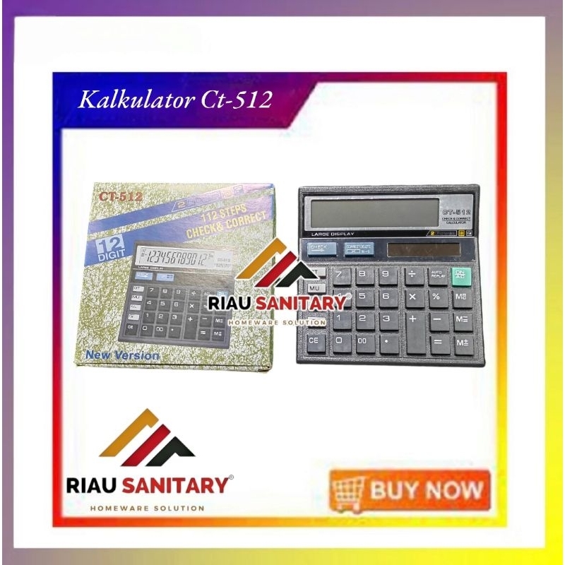 

Kalkulator 12 digit CT-512 / calkulator 12 digit CT-868