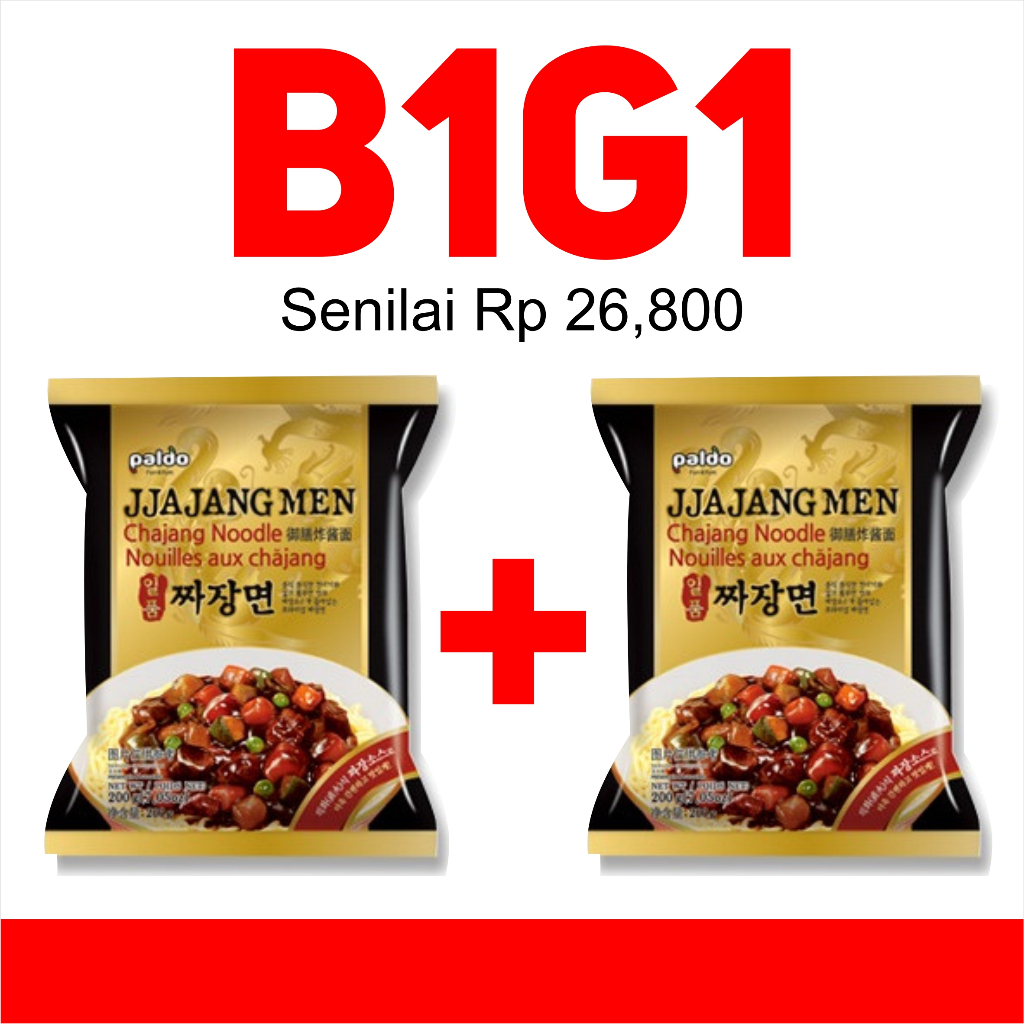 

[ B1G1 ] PALDO JJAJANGMEN 200 GR | PROMO | MURAH | SAMYANG | BERKUALITAS | SEHAT | ENAK | HIGH QUALITY | EXCLUSIVE | SNACK | KOREA | IMPORT