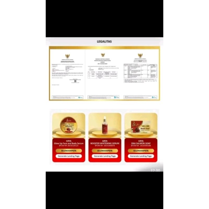 Booster Serum Serum Whitening face and body booster Serum DNA SALMON Face and Body Booster serum DNA