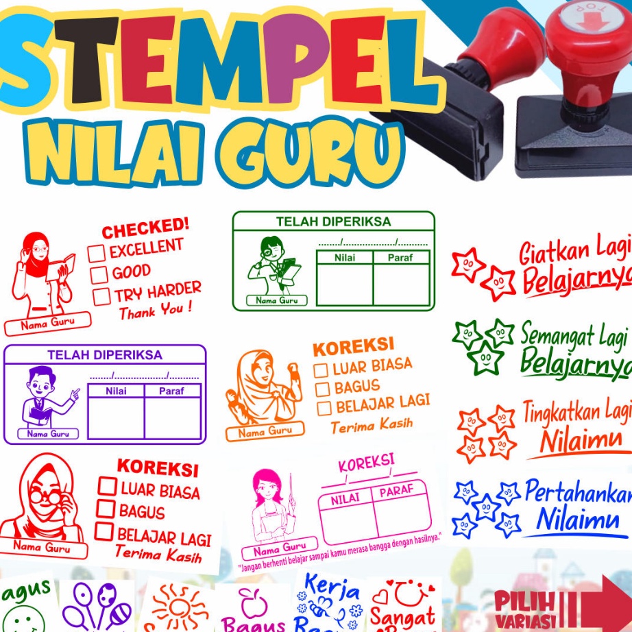 

KP8 Stempel Nilai Guru Penilaian si Checked