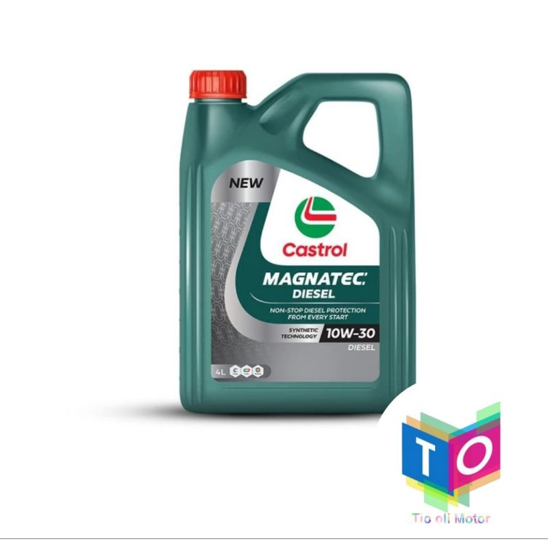 Castrol Magnatec Diesel 10W-30 1Liter 4Liter Oli Mesin Castrol Magnatec Solar