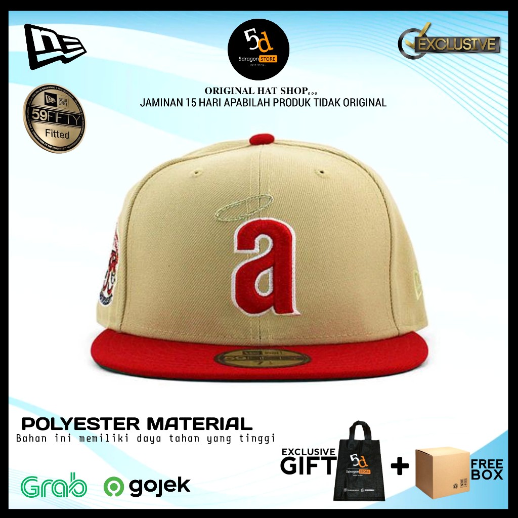 TOPI NEW ERA ORIGINAL 59FIFTY CALIFORNIA ANGELS 35TH ANNIVERSARY