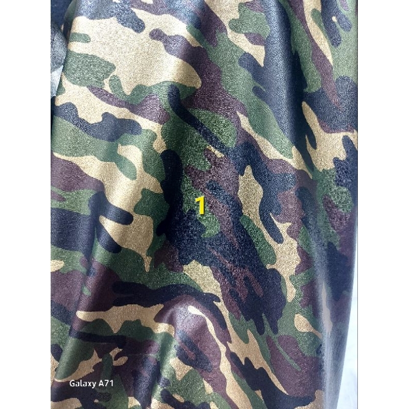 Kain kulit sintetis/bahan semi kulit latek melar/untuk jaket dan celana