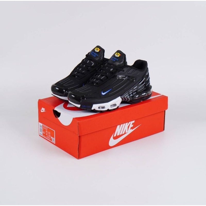 (MATES) Sepatu Nike Air Max TN Plus 3 Royal Silver