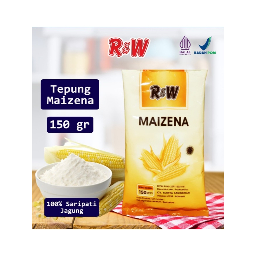 

Maizena Rajawali R&W Kemasan 150g Tepung Jagung