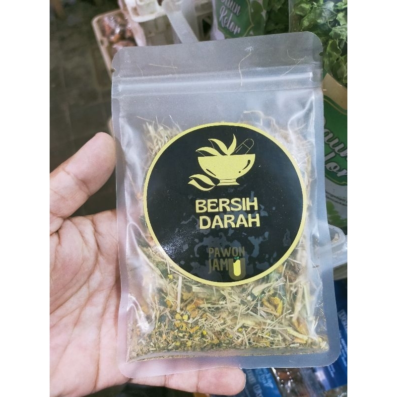 

Wedang bersih darah praktis - siap seduh - berguna bersihkan darah - inovasi baru wedang herbal