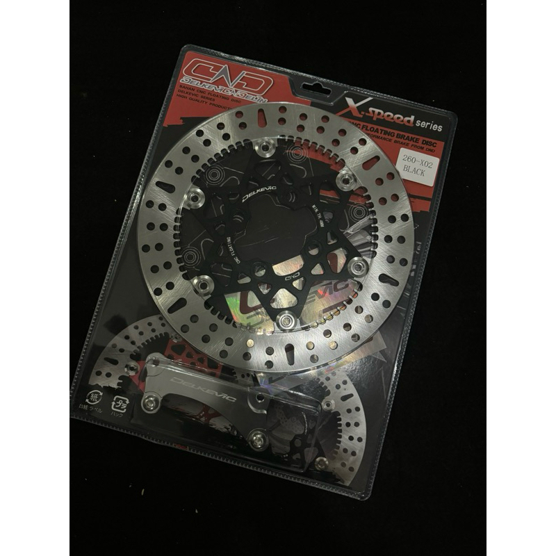 PIRINGAN CAKRAM / DISC BRAKE DND X02 DELKEVIC 260mm BEAT DAN VARIO