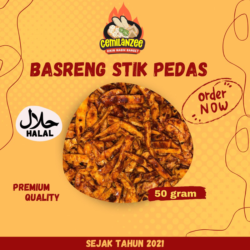 

BASRENG STIK PEDAS 50GR