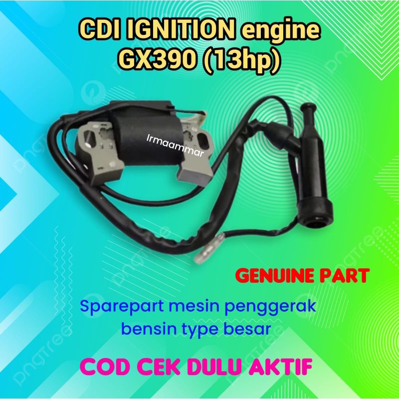CDI engine besar GX390 (13hp) genset 5000 8000 Watt diesel penggerak bensin serbaguna mod HONDA