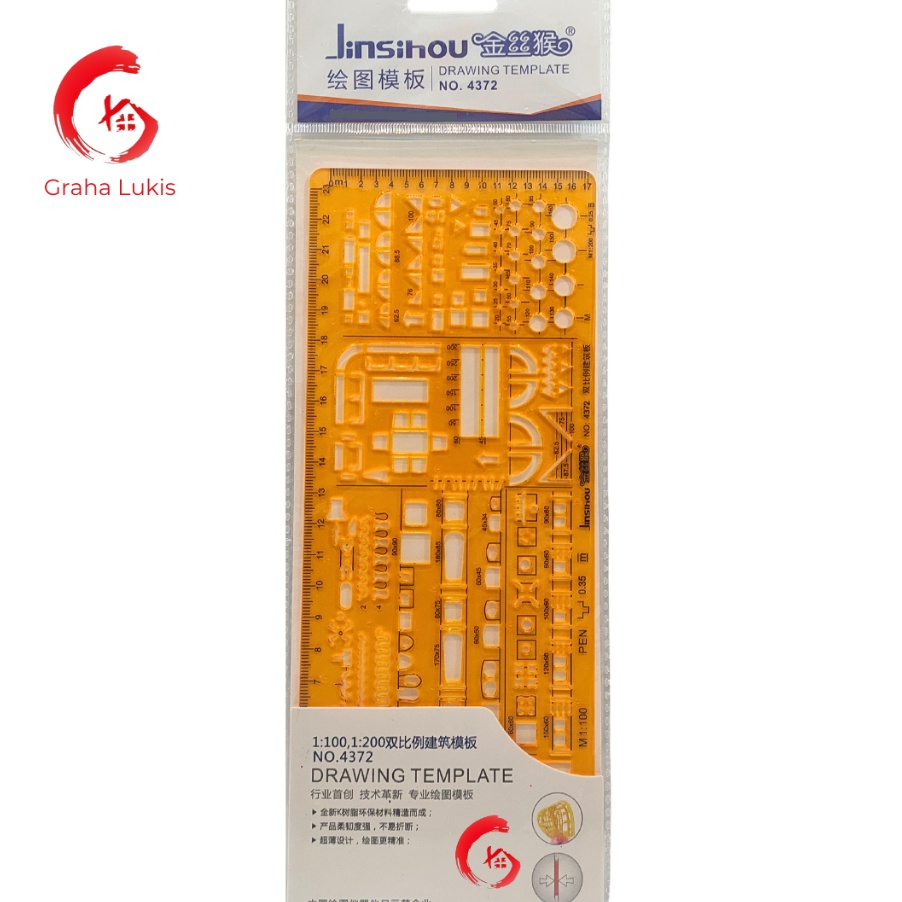 

FG2 Penggaris Mal Arsitek Template 4372 11 12