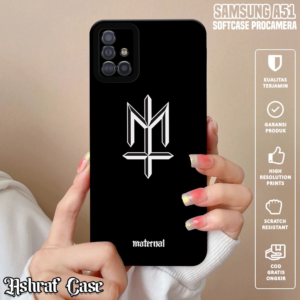 Case Samsung A51 - Casing Hp Samsung A51 ( MTRNL ) Silikon Hp Samsung A51 - Softcase Hp - Softcase G