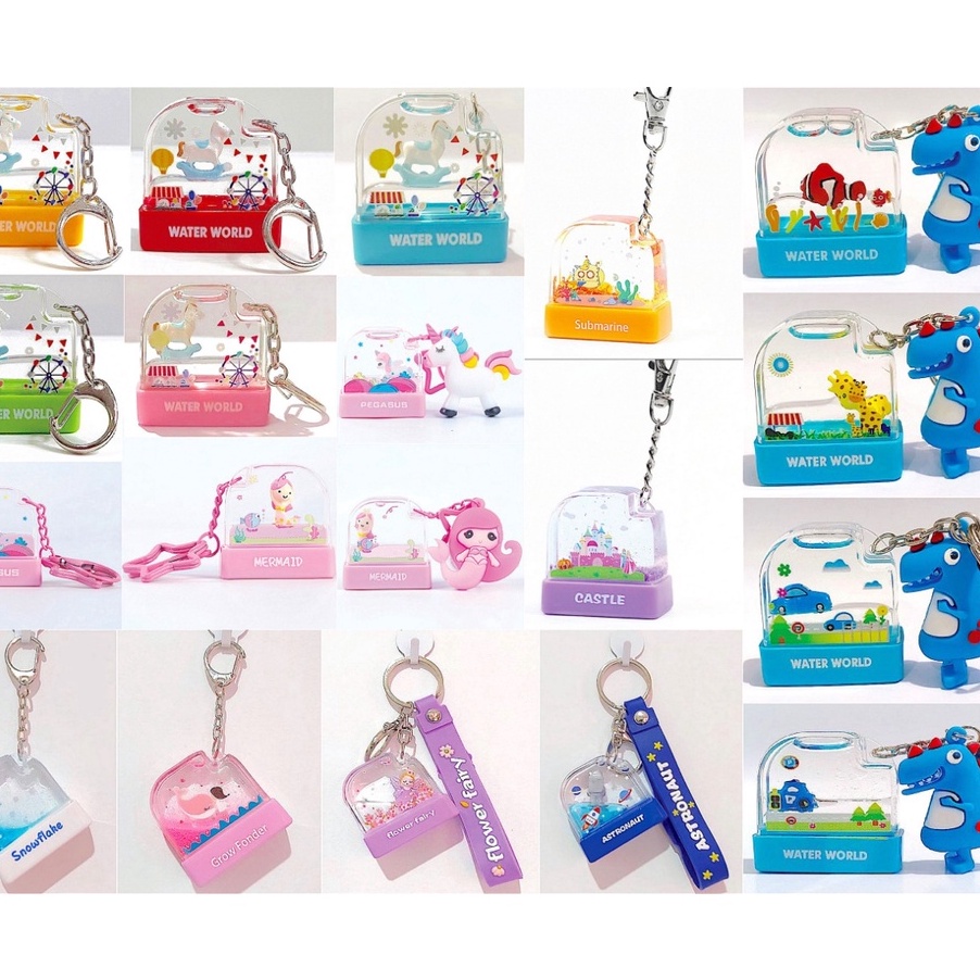 

Promo custom stamp stempel nama unik dan lucu ww pony and pegasus mermaid dengan gantungan kunci