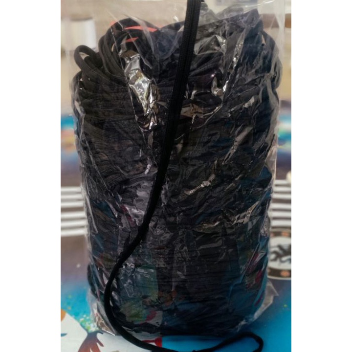 

Termurah Tali kur gepeng hitam 8mm isi 1kg