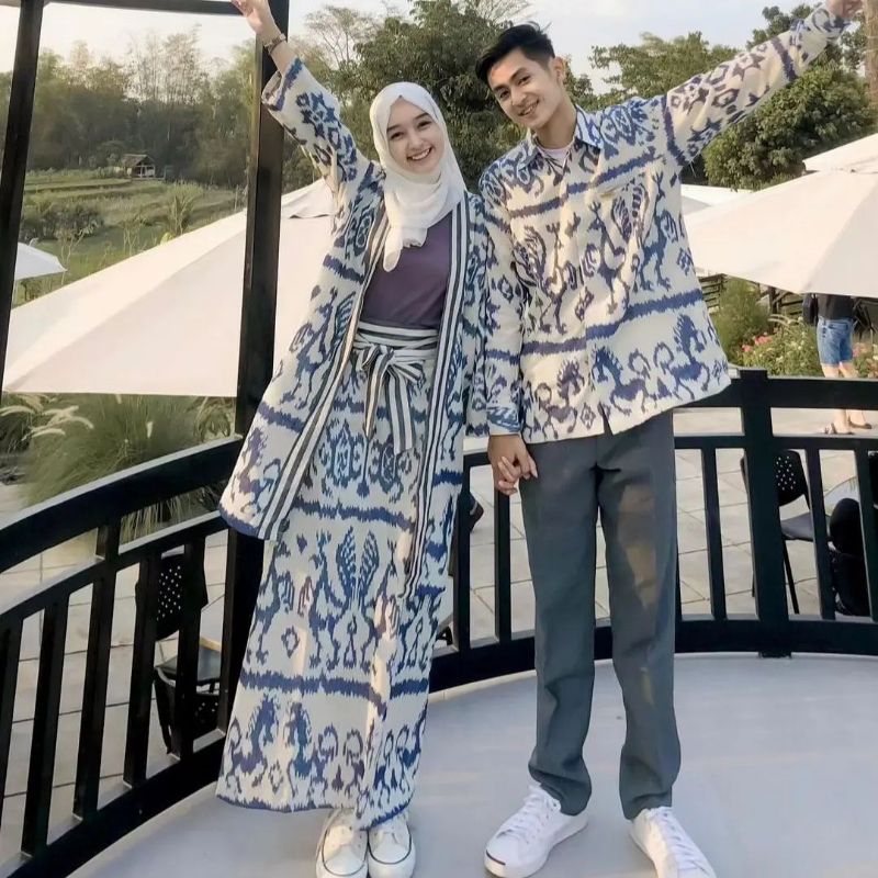 MADAM WITH GREY NTT~BAJU KONDANGAN TENUN COUPLE BAJU COUPLE KEMEJA DRESS GAMIS KONDANGAN BATIK TENUN