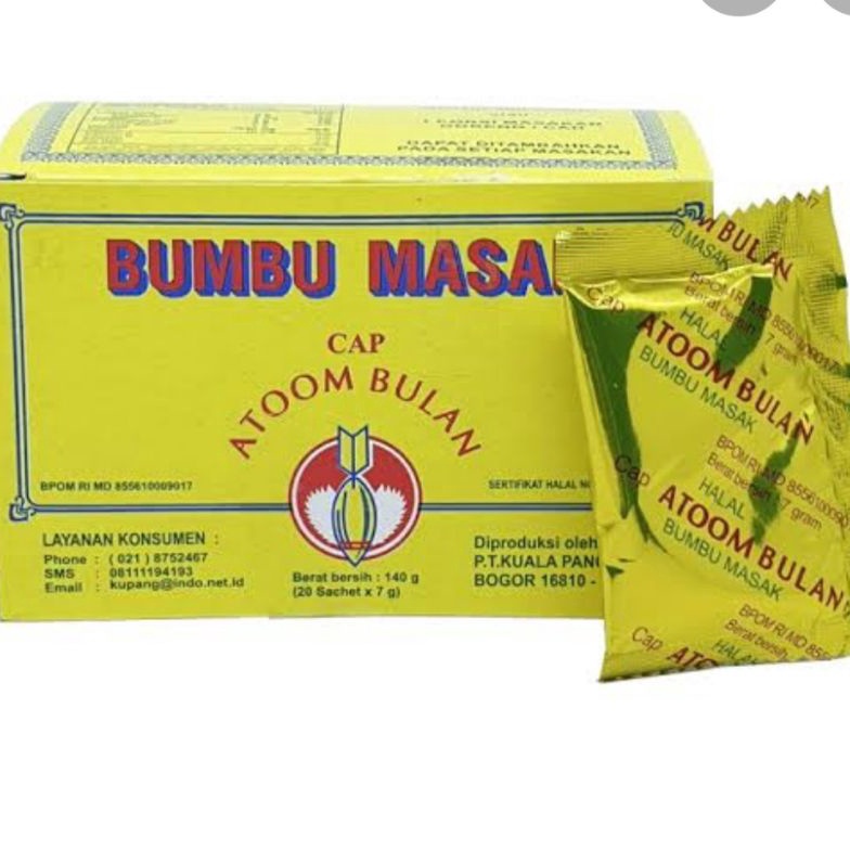 

Big Sale atom bulan penyedap baso Aci bumbu seblak baso cuanki