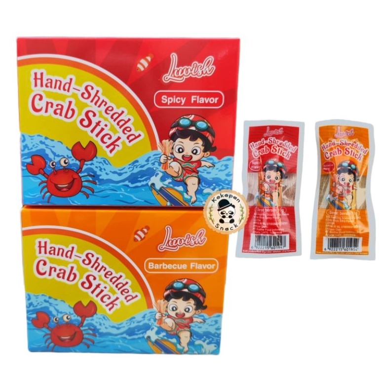 

Prioritas LUVISH CRAB STICK BOX ISI 2