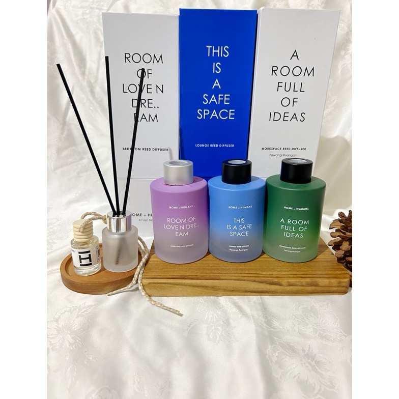 Decant Share Home Of Humans Reed Diffuser Botol Gantung HMNS KODE V2W3