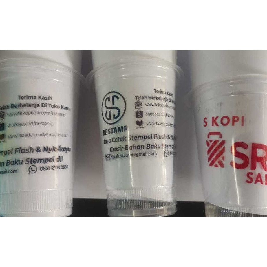 

Hemat STEMPEL SEMI FLASH Untuk CUP Plastik