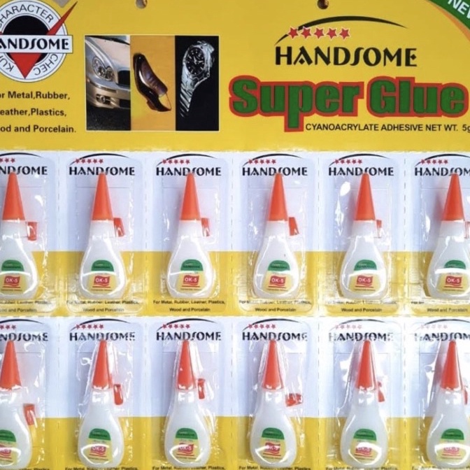 

Diskon LEM HANDSOME BOTOL LEMBARAN 12pcs