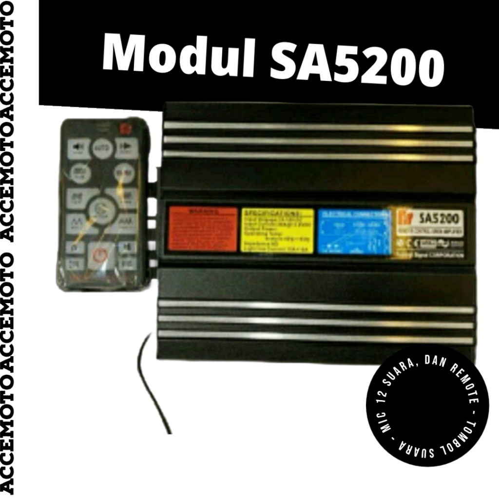 Modul Sirine SA5200 Wireless Remote Mic