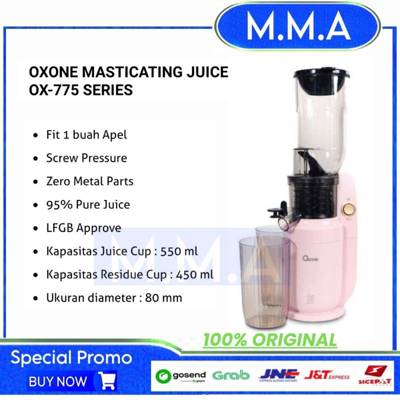 SLOWJUICER OXONE OX 775 JUICER OXONE OX775