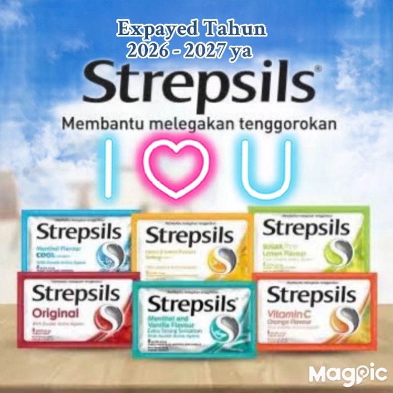 

Strepsils Solusi Untuk Membantu Melegakan Tenggorokan Dengan 6 Varian Expayed Tahun 2026 - 2027 Kemasan 20,8 Gram