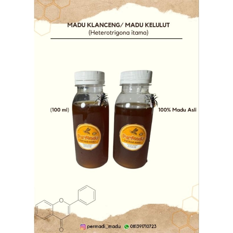 

Madu Klanceng| Madu Kelulut| Madu Kele 100 ml