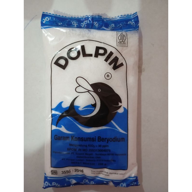 

Garam halus Dolpin 250g