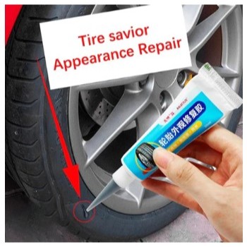 30ml / Lem perbaikan ban mobil dan motor universal, lem karet darurat / 30ML Lem Perbaikan Ban Mobil