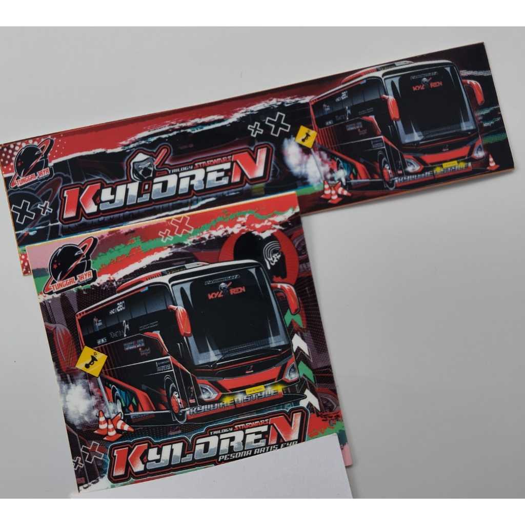 

PAKET STIKER KYLOREN TUNGGAL JAYA ASLI GERASI